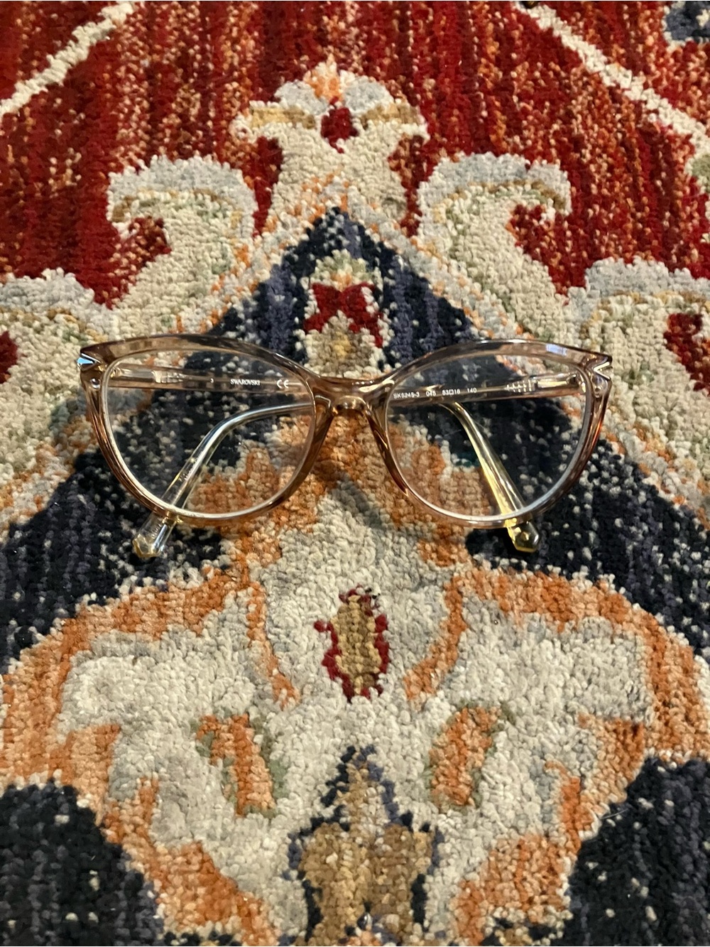 Swarovski Eyeglasses Prescription Champaign Color